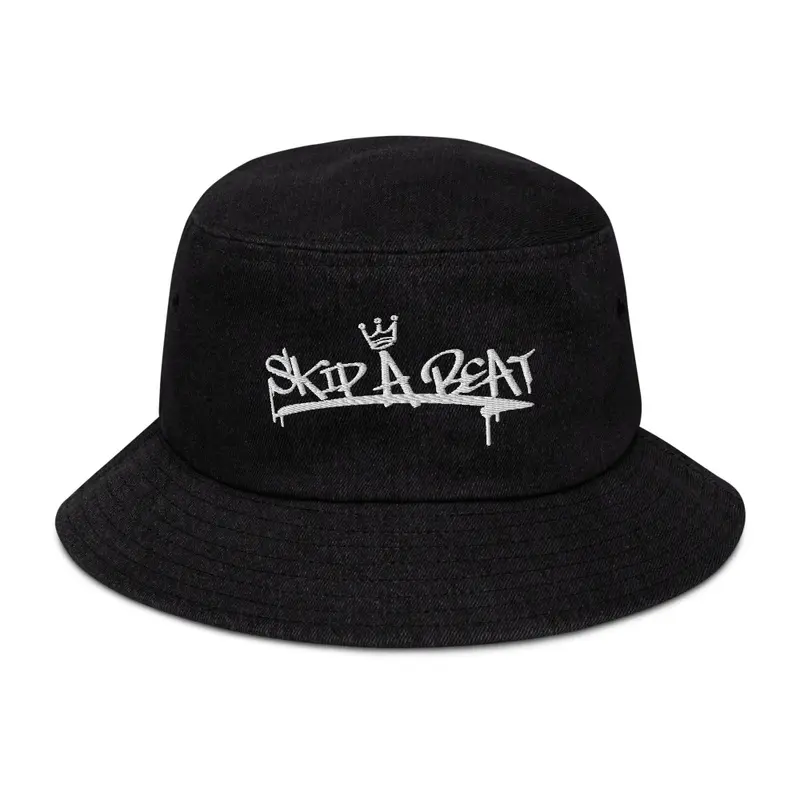 SKIP A BEAT Denim Bucket Hat Classic